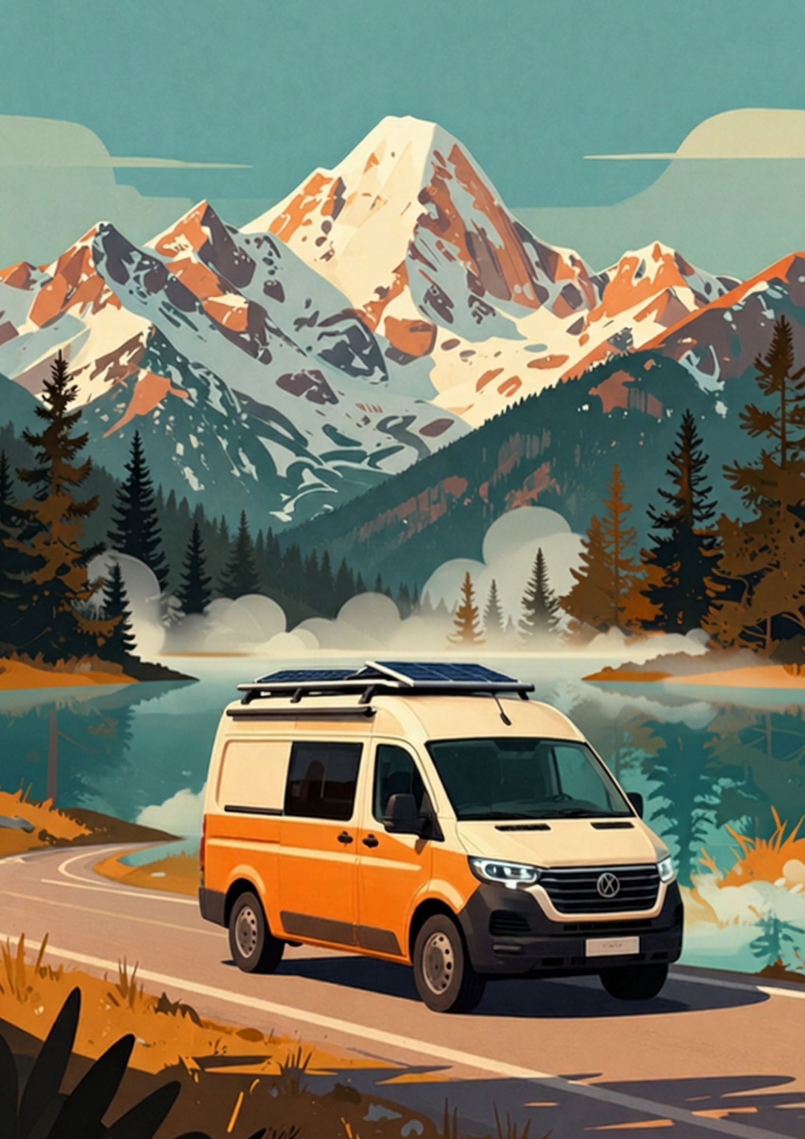 Alpine Lake Camper Van