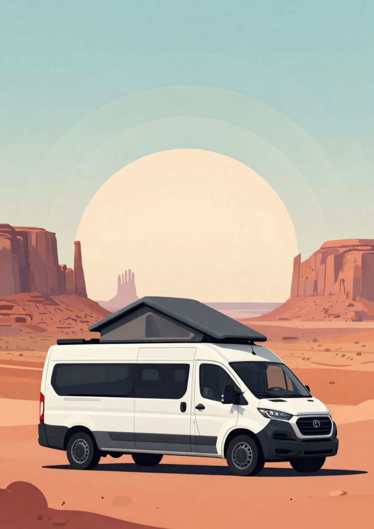Modern Desert Camper